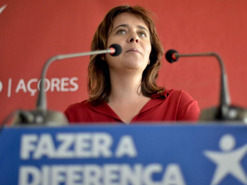 Catarina Martins em campanha nos Açores [Lusa]