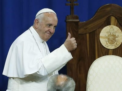 Papa Francisco deseja ano de "paz" e "misericórdia" - TVI