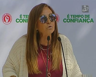 Uma mãe no palco do PS: "Venho falar de sofrimento" - TVI