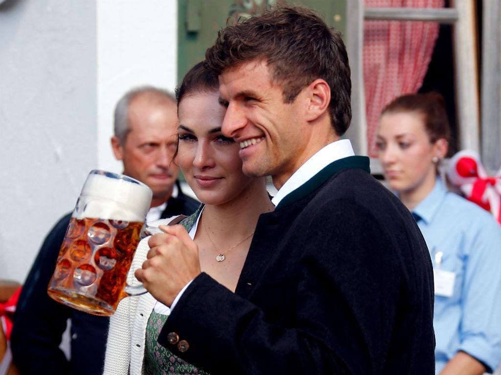Bayern Munique na Oktoberfest (foto Reuters)
