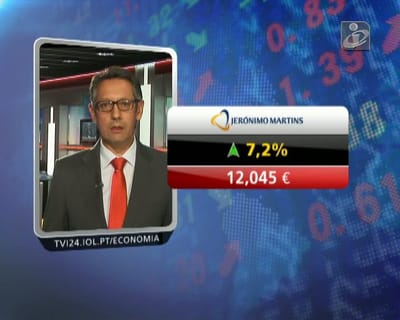 Bolsa de Lisboa dispara mais de 3% e lidera ganhos na Europa - TVI