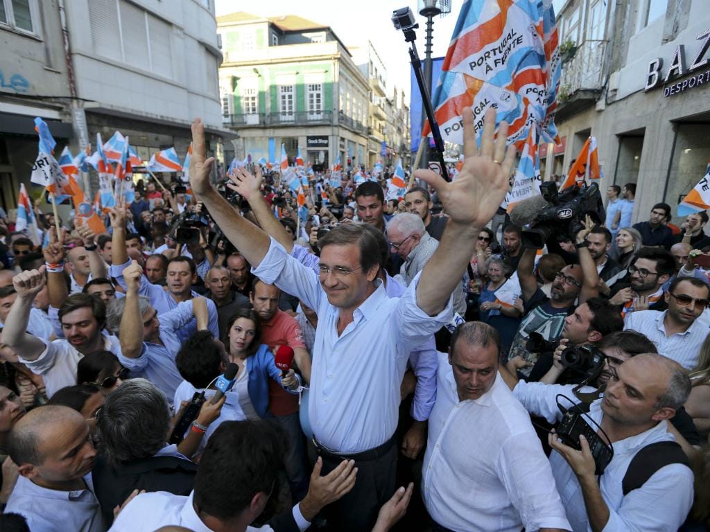 Coligação em campanha no Porto