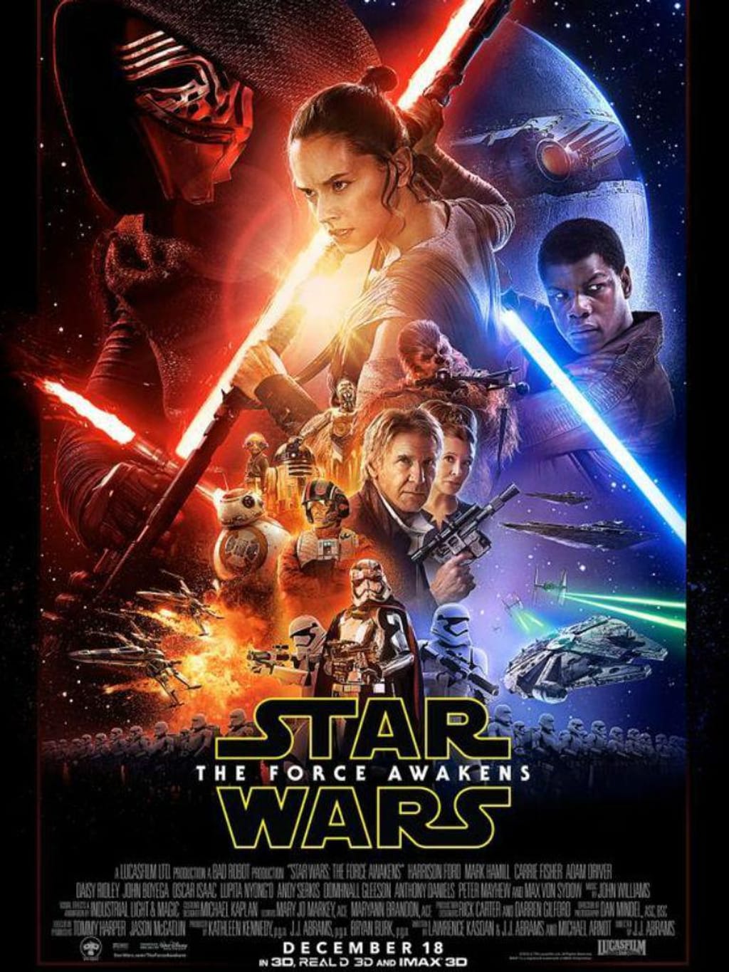 Novo cartaz “Star Wars: O Despertar da Força”