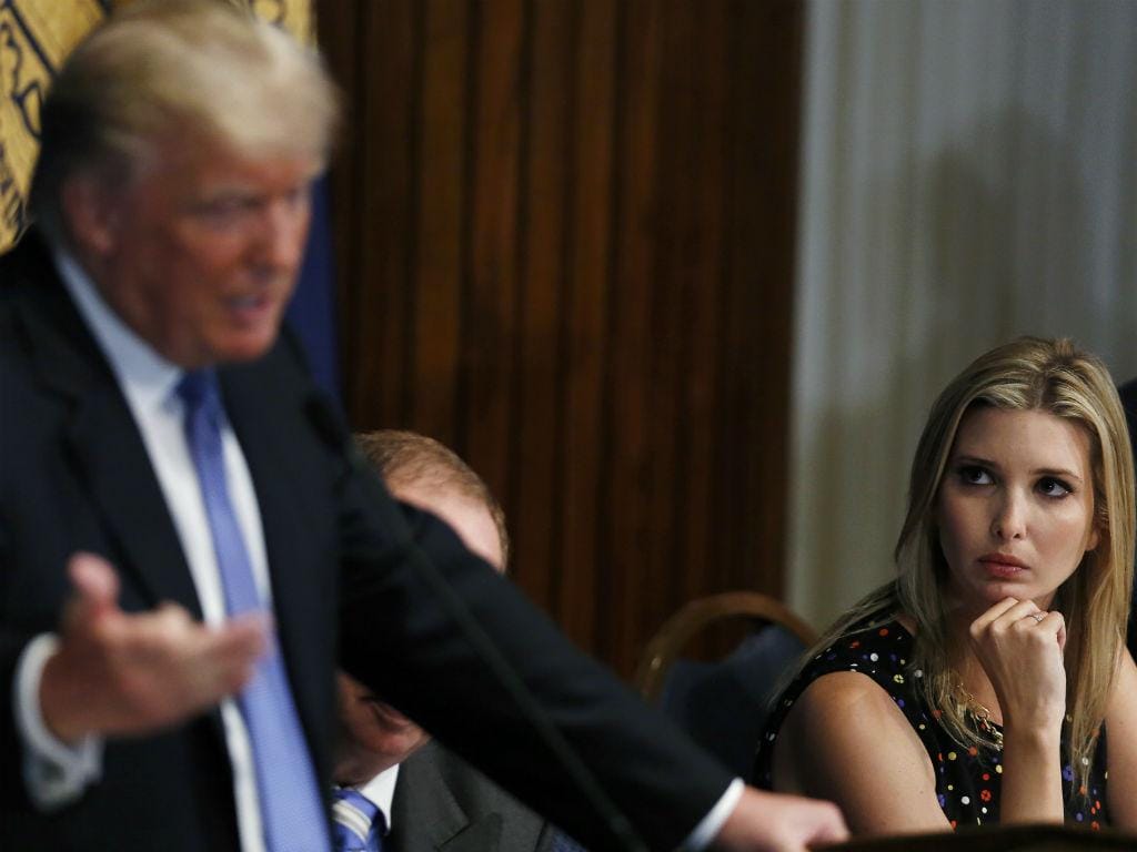 Ivanka Trump, a filha de Donald Trump é muito mais do que a menina do papá (REUTERS)