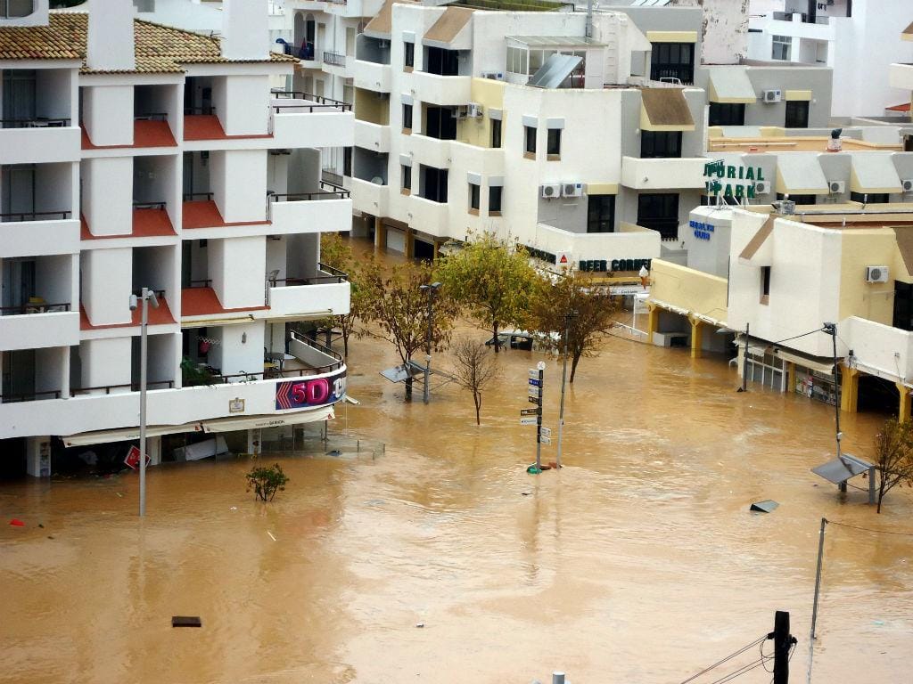 Inundações Algarve