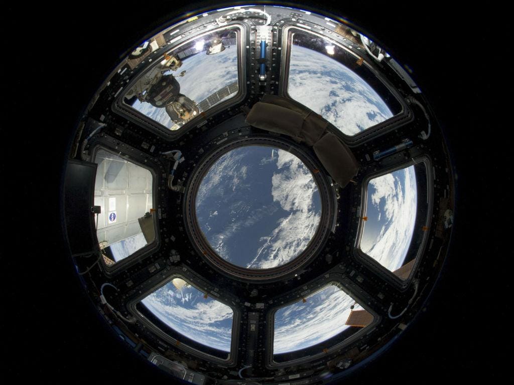 Vista da Terra a partir da cúpula, em 2013 (REUTERS/NASA)