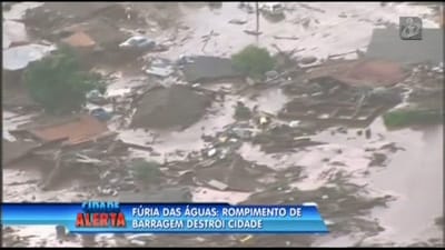 Acidente em complexo mineiro arrasa localidade no Brasil - TVI