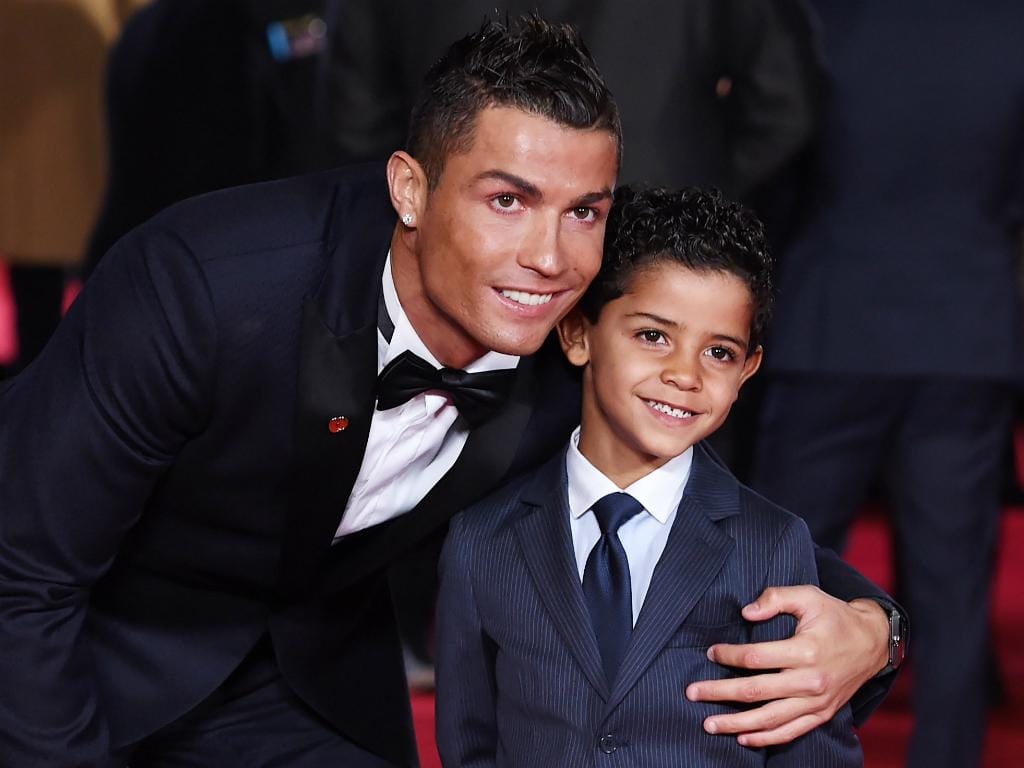 Cristiano Ronaldo e o filho, Cristiano