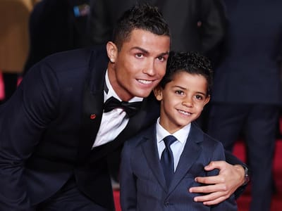 Filho de Cristiano Ronaldo chegou ao Instagram e já é um sucesso - TVI