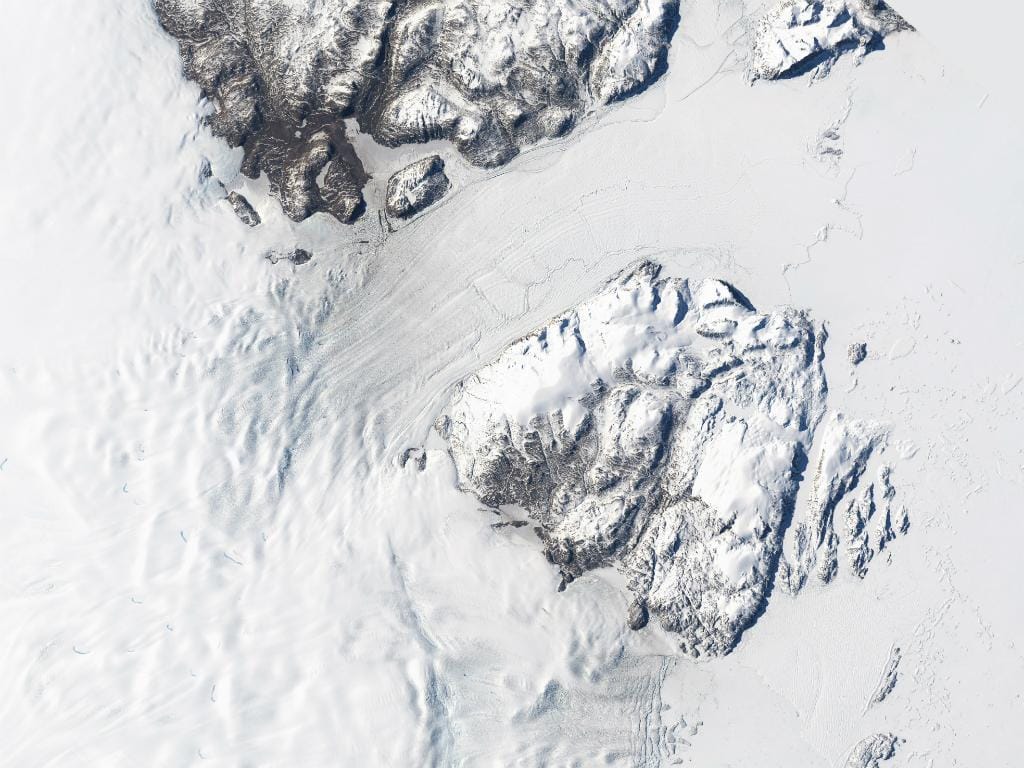 Glaciar (Foto NASA)