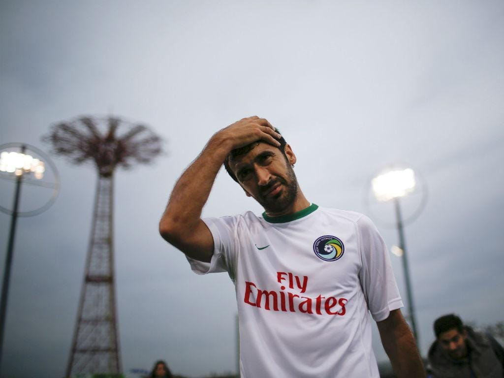 O último jogo de Raul (Reuters)