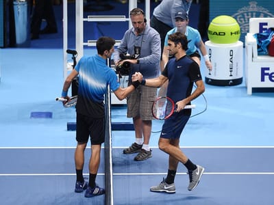 FOTO: Federer encontra a pizza de Djokovic - TVI