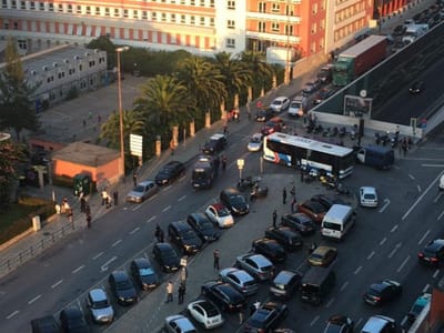 Falsa ameaça de bomba no Liceu Francês em Lisboa - TVI