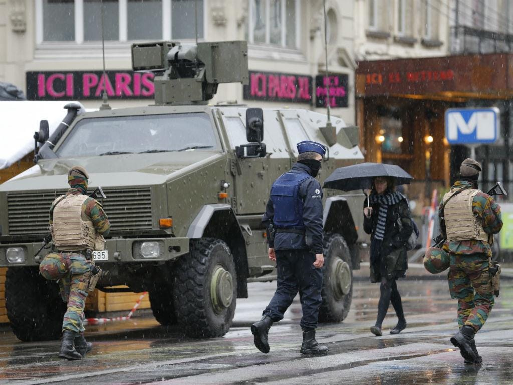 Bruxelas em alerta terrorista máximo (REUTERS)