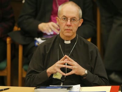 Arcebispo da Cantuária defende permanência do Reino Unido na União Europeia - TVI