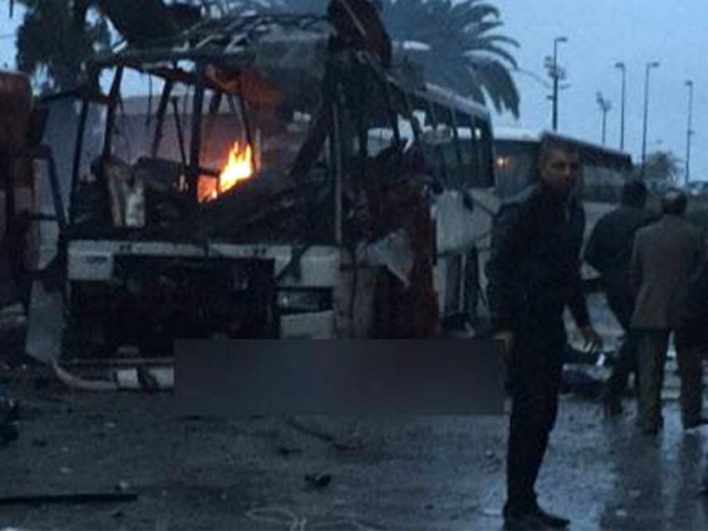 Explosão em autocarro em Tunis