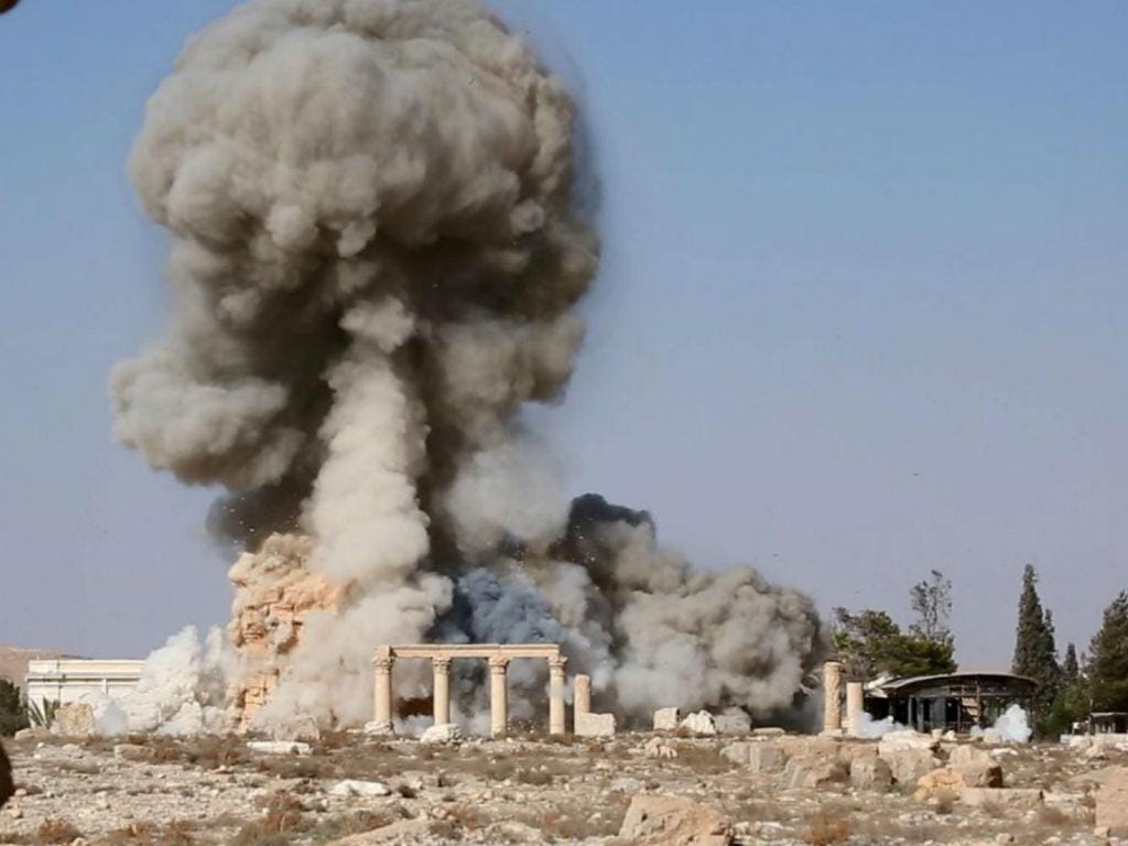 Estado Islâmico destrói templo romano 