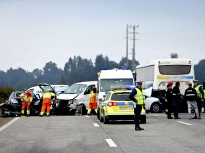 Conclusões do acidente na A12 enviadas ao Ministério Público - TVI