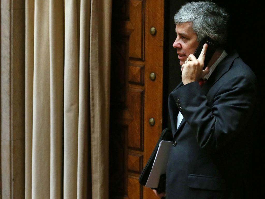 O Ministro das Finanças, Mário Centeno (TIAGO PETINGA/LUSA)
