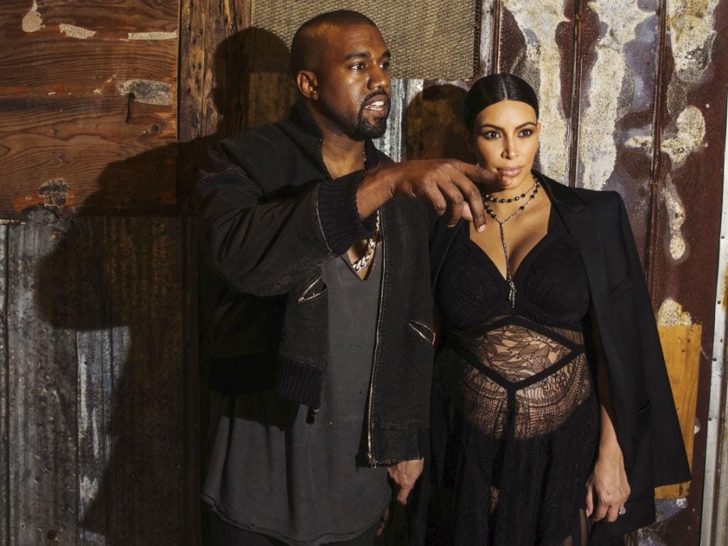 Kanye West e Kim Kardashian foram novamente pais (REUTERS)