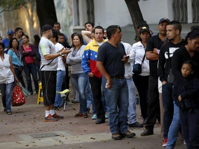 "Votar é uma festa democrática para toda a Venezuela" - TVI