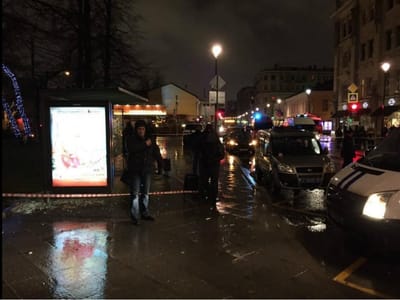 Moscovo: explosão em paragem de autocarro faz três feridos - TVI