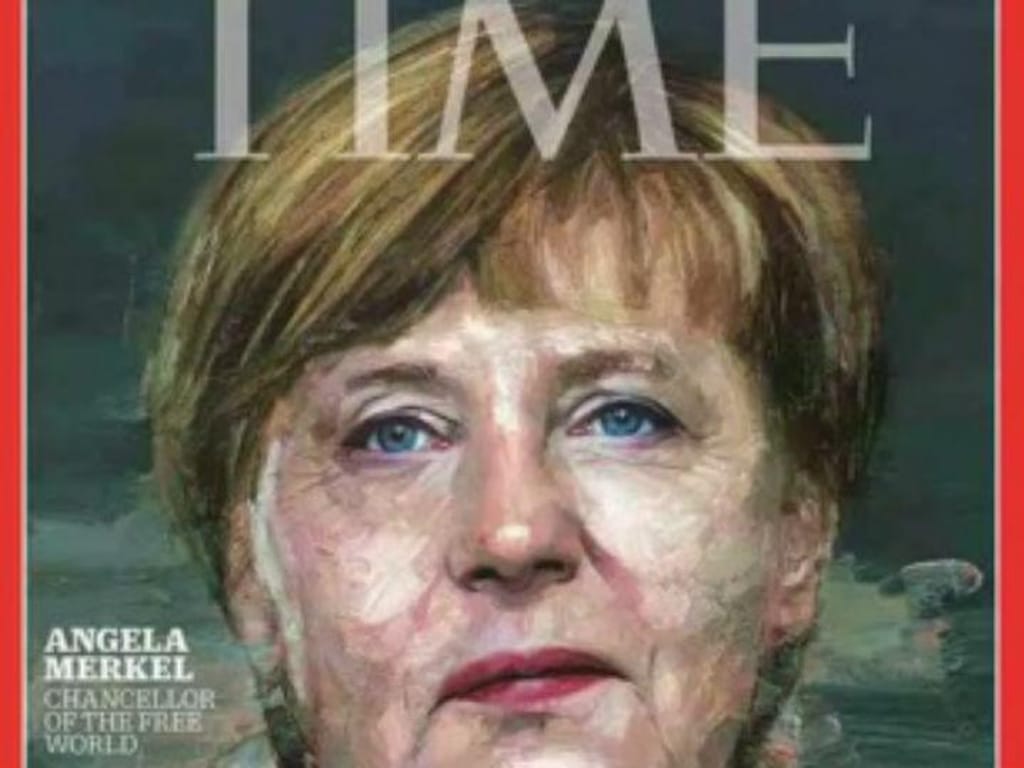 Merkel, personalidade do ano 2015 pela Time (Reprodução)