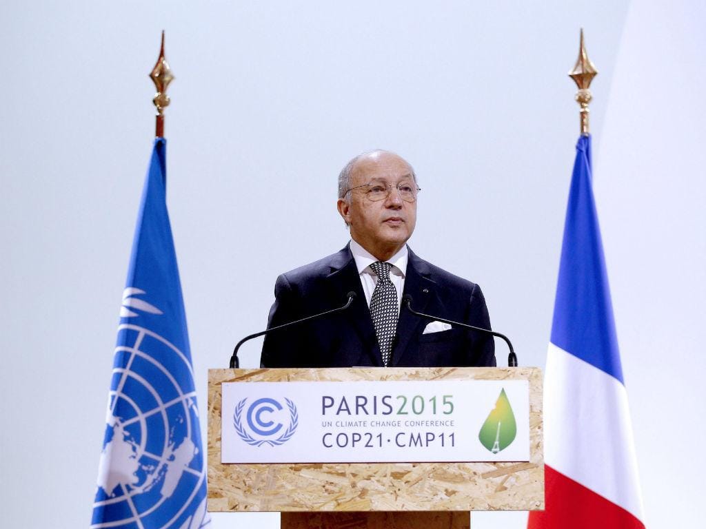 Ministro dos Negócios Estrangeiros francês, Laurent Fabius (EPA / YOAN Valat)