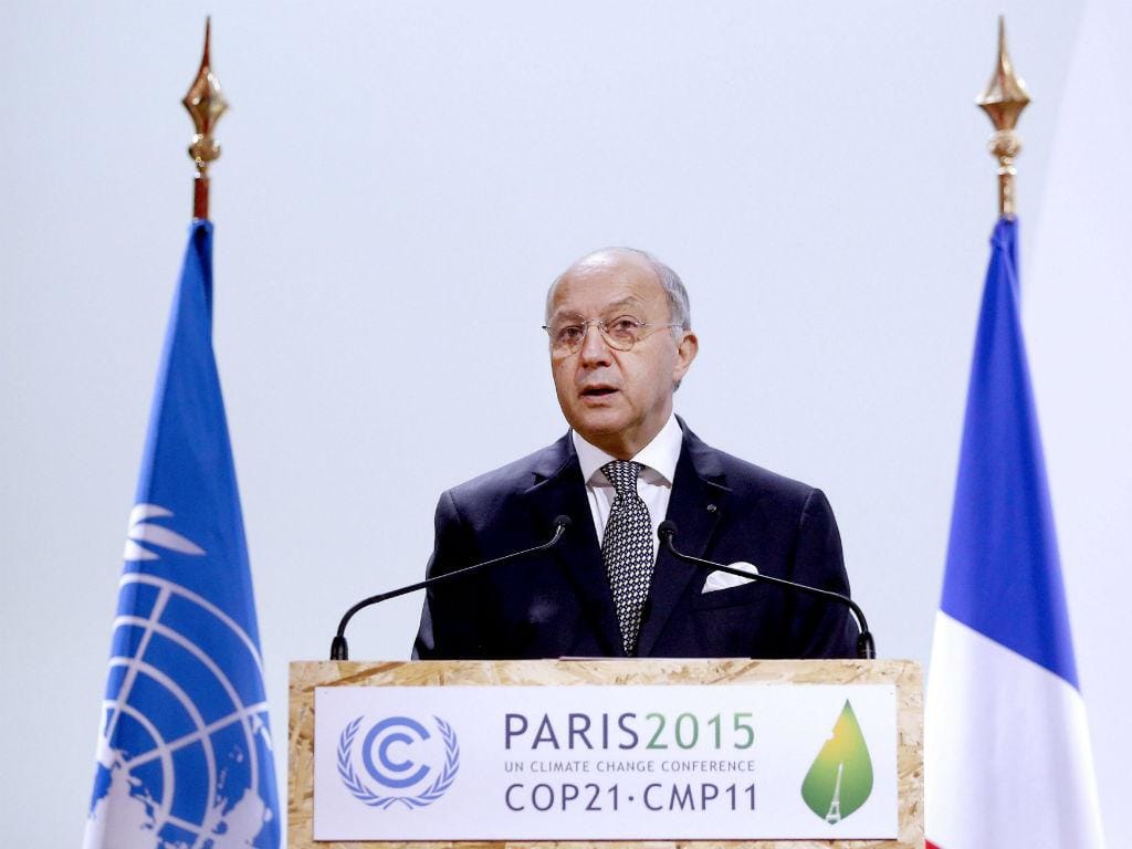 Ministro dos Negócios Estrangeiros francês, Laurent Fabius (EPA / YOAN Valat)