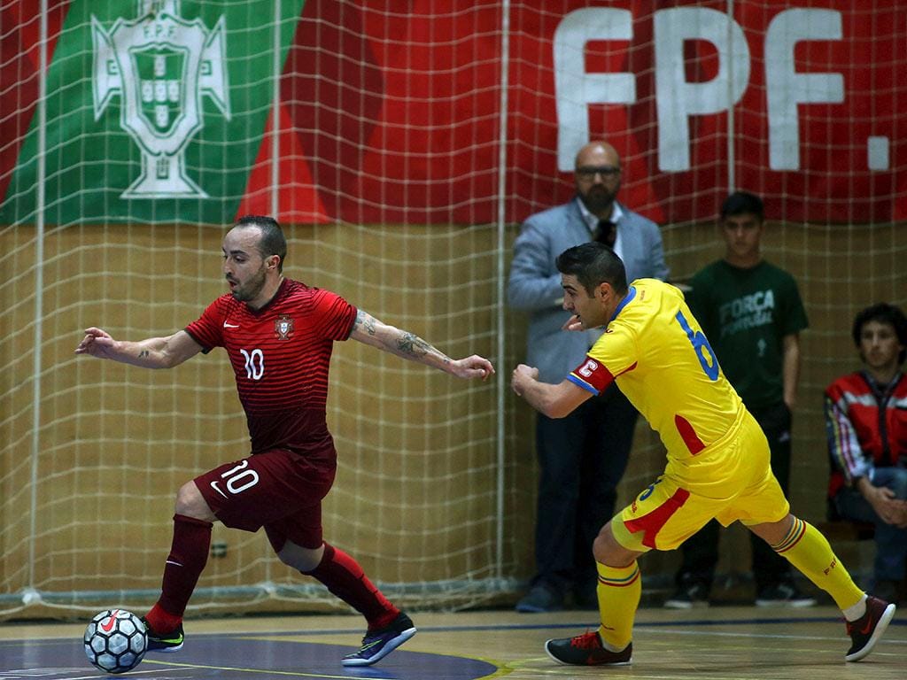 Futsal: Roménia-Portugal (Lusa)