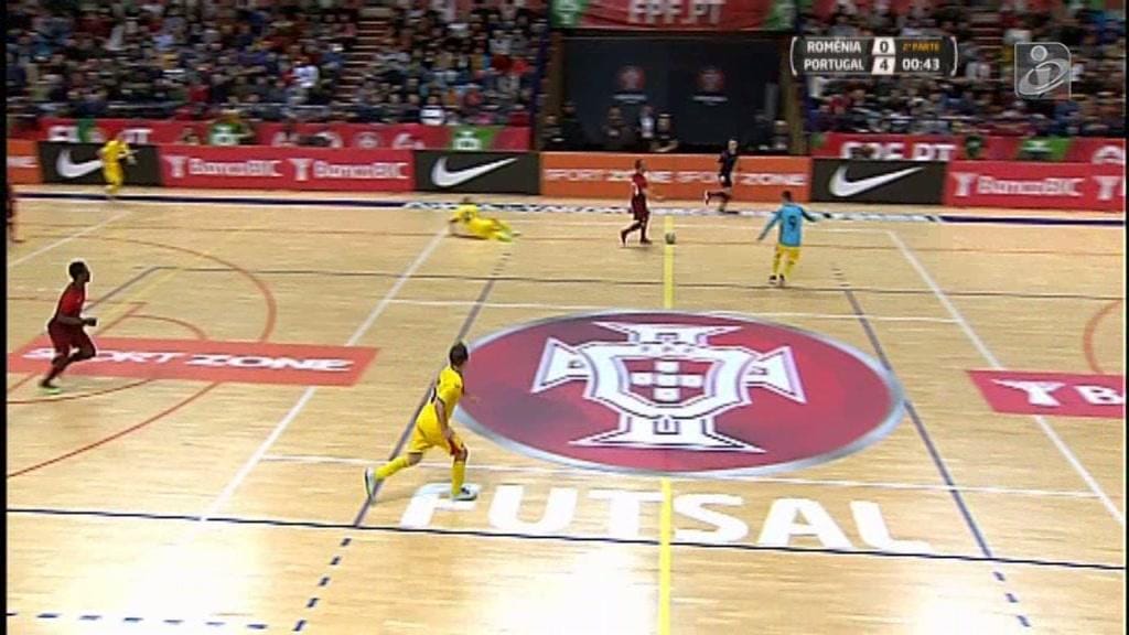 Futsal: Portugal goleia Roménia e garante play-off de acesso ao Mundial