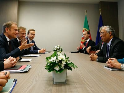 Líderes da UE encerram hoje em Bruxelas última cimeira de 2015 - TVI