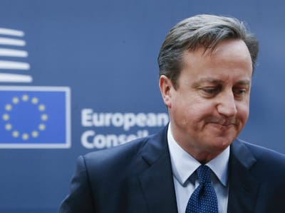 Cameron em Gibraltar para defender manutenção do Reino Unido na UE - TVI