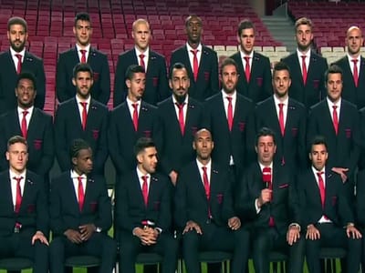 Vídeo: a mensagem de Natal dos jogadores do Benfica - TVI