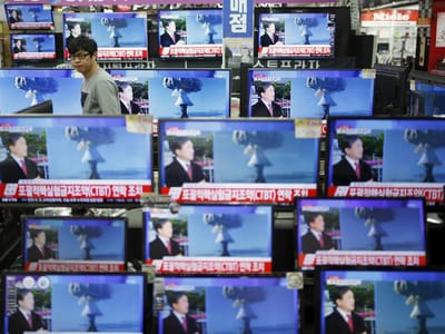 Coreia do Norte anuncia ter feito teste nuclear - TVI