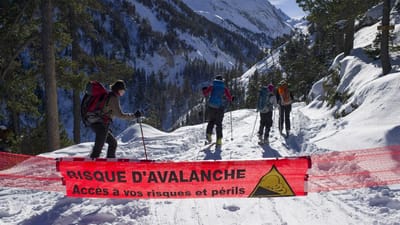 Professora investigada após avalanche nos Alpes franceses - TVI