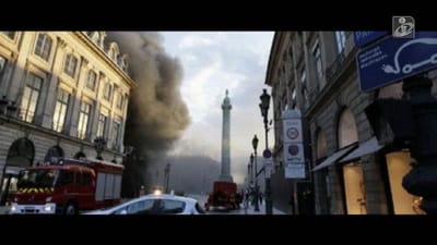 Incêndio em hotel de Paris - TVI