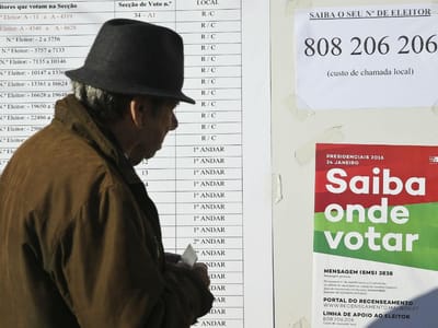 As urnas só abriram às 09:00 em Morgade, Montalegre, mas ainda ninguém votou - TVI