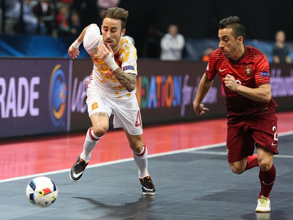 Futsal: Portugal-Espanha (Lusa)
