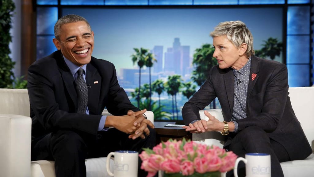 Obama no programa de Ellen DeGeneres