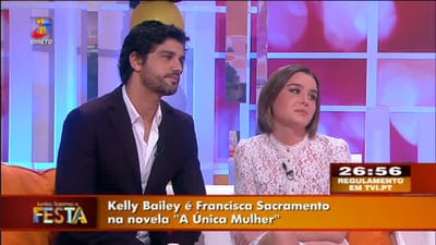 Bruno Cabrerizo e Kelly Bailey juntam-se à festa - TVI