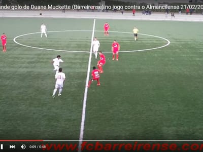 VÍDEO: Barreirense vence Almancilense com golo do meio-campo - TVI