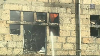 Mirandela: suspeitas de fogo posto em armazéns - TVI