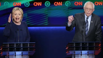Clinton e Sanders: água contaminada no debate do Michigan - TVI
