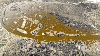 Paris realiza simulacro para inundações do Sena e do Marne - TVI