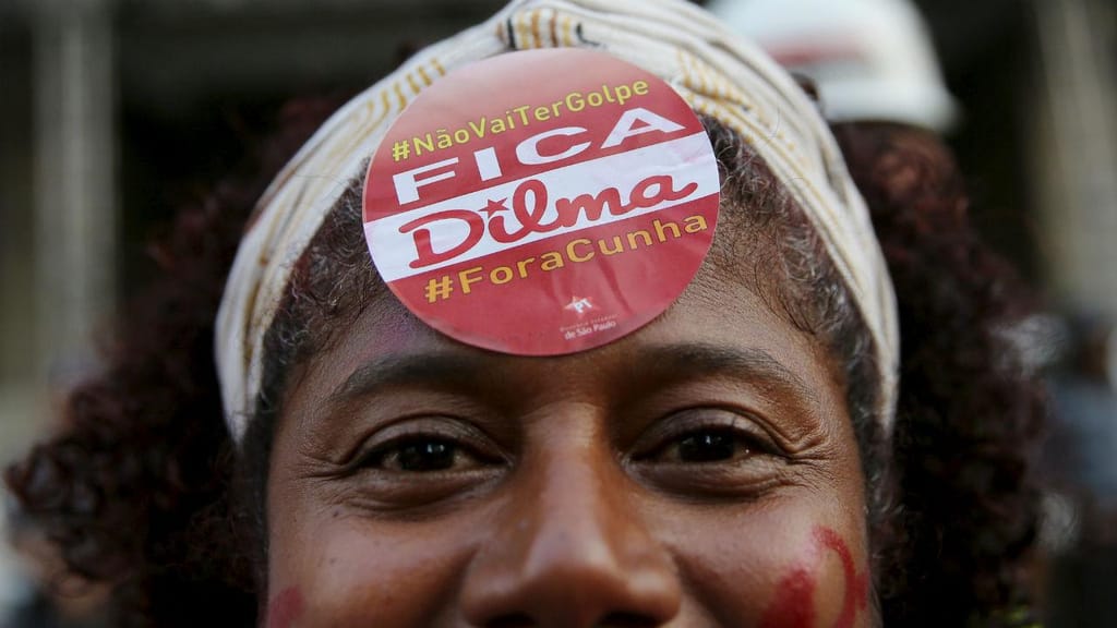 Apoiantes de Lula e Dilma nas ruas do Brasil