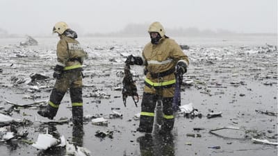 Queda de avião no sul da Rússia faz 62 mortos - TVI