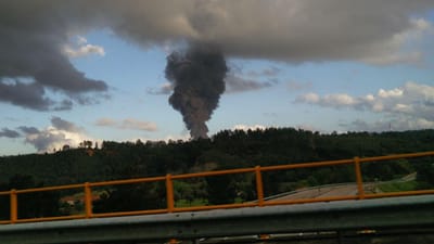 PJ investiga incêndio que destruiu antiga fábrica de azeite em Abrantes - TVI