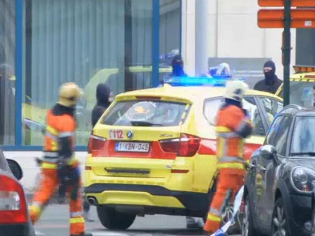 Explosões em Bruxelas (foto Reuters)