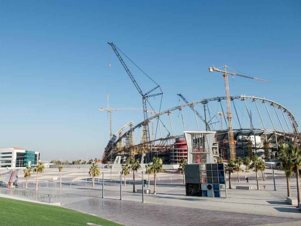 Estádio Internacional Khalifa (Foto Amnistia Internacional)